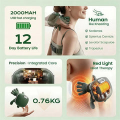 Blissway KneadEase™ — Deep Relief Neck Massager with Heat