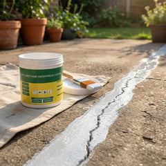 Transparent waterproof glue