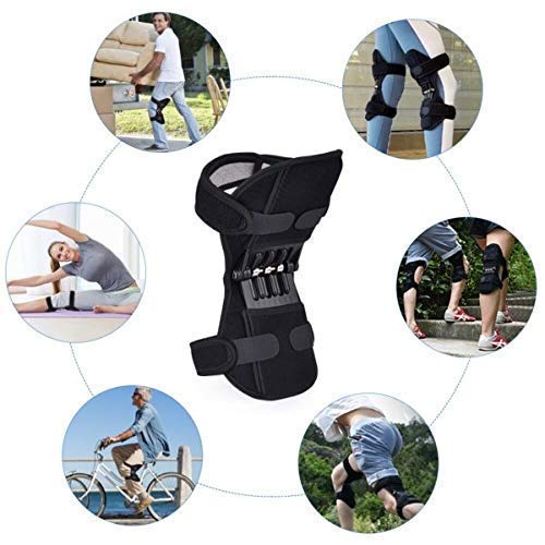 Power Knee Support Booster with Spring Force | Pain Relief & Joint Stability Brace (Pair) (RA-056)