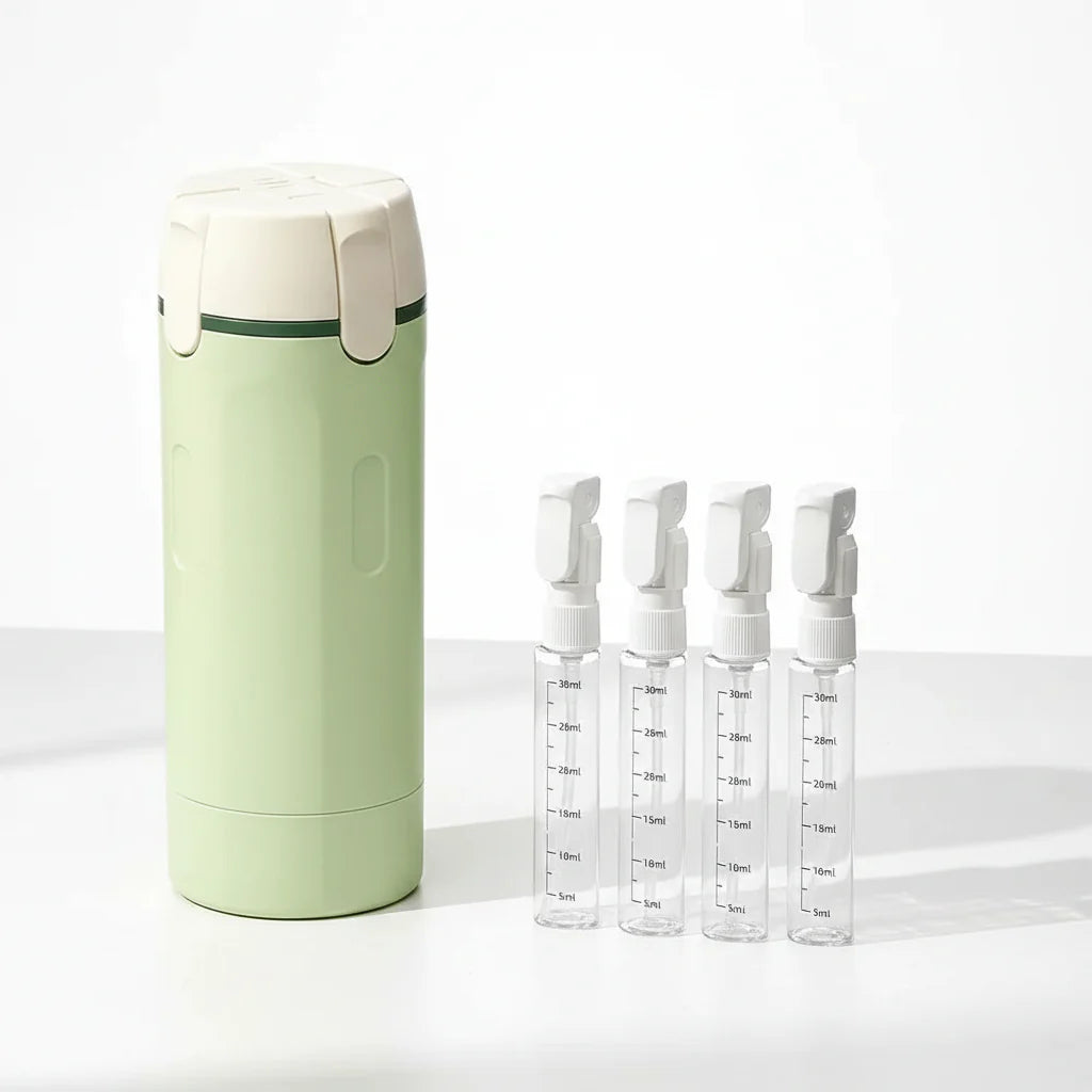 Tavelfill 4-in-1 Travel Dispenser Bottle for Toiletries