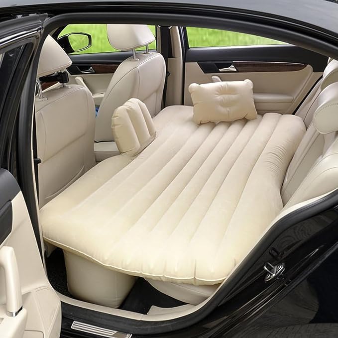 Premium Car Inflatable Bed with Pump & 2 Air Pillow (RA-010)