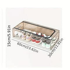 Foldable Mesh Shoe Organizer Box (Buy 1 Get 1 Free) (Extra Large Size)