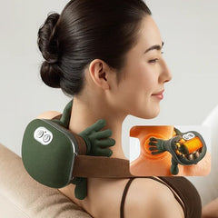 Blissway KneadEase™ — Deep Relief Neck Massager with Heat
