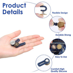 Adjustable Elastic Waist Extender Buttons {pack of 6}
