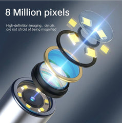 Smart Visual Earwax Cleaner with 1080P WiFi Camera & LED Light – Rechargeable Ear Cleaning Tool
