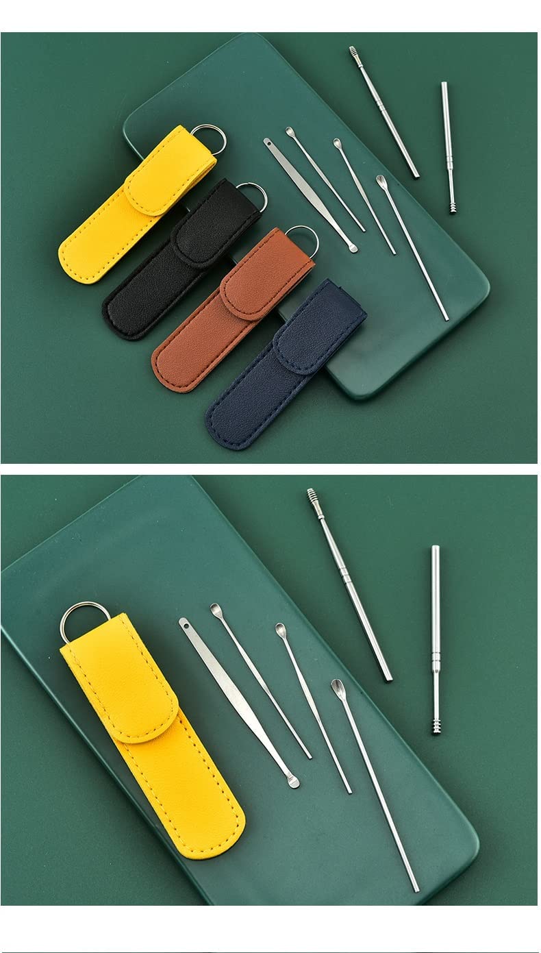 Ear Wax Cleaner Reusable Removal Kit (6 in 1 ) (RA-058)