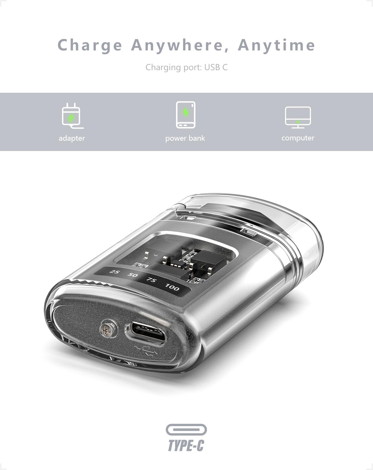 Electric Lighter Usb C Rechargeable (RA-008)