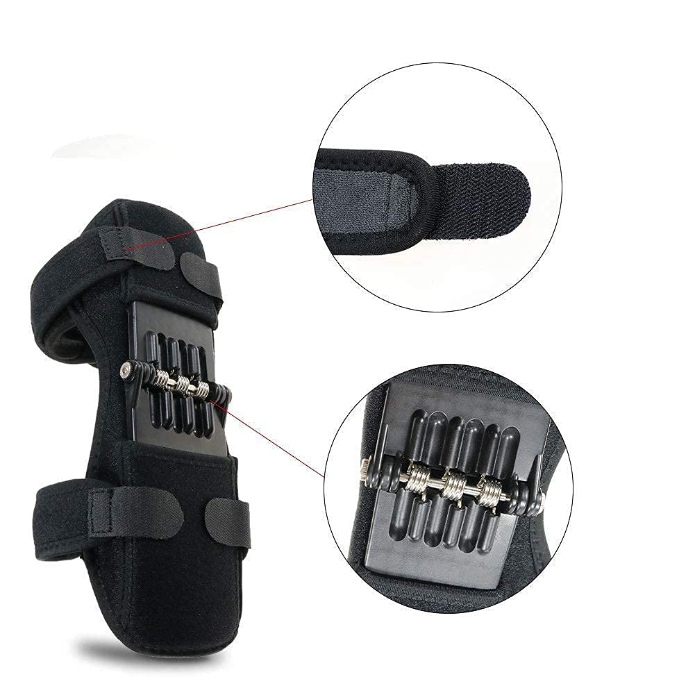 Power Knee Support Booster with Spring Force | Pain Relief & Joint Stability Brace (Pair) (RA-056)