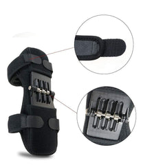 Power Knee Support Booster with Spring Force | Pain Relief & Joint Stability Brace (Pair)