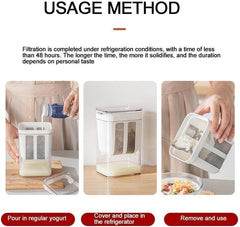 Multifunctional Yogurt Filter with Fine Mesh Strainer