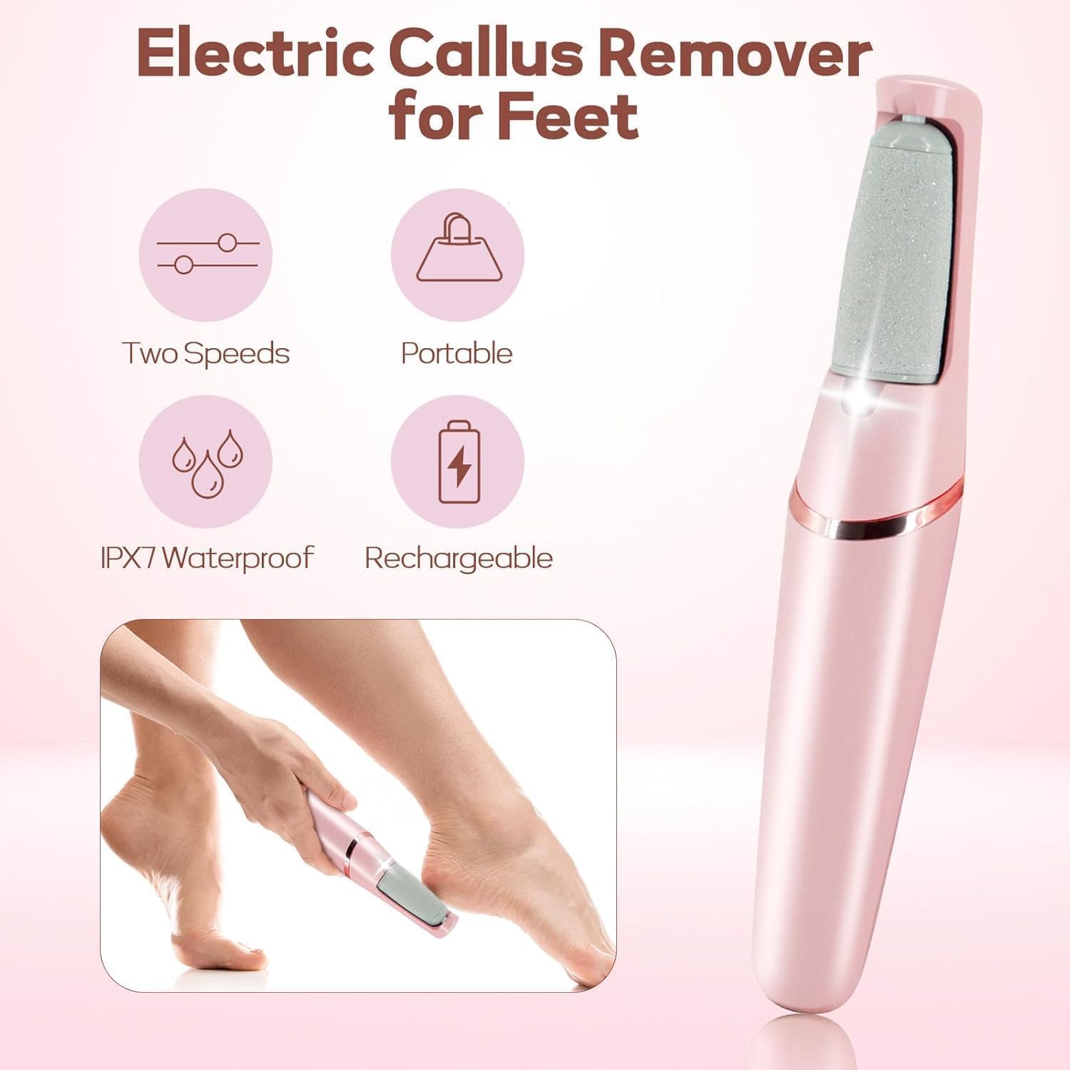 Electric Deadskin Remover For Feet (RA-068)