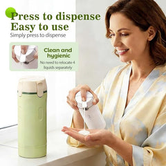 Tavelfill 4-in-1 Travel Dispenser Bottle for Toiletries