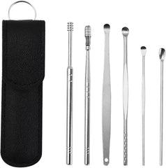 Ear Wax Cleaner Reusable Removal Kit (6 in 1 )