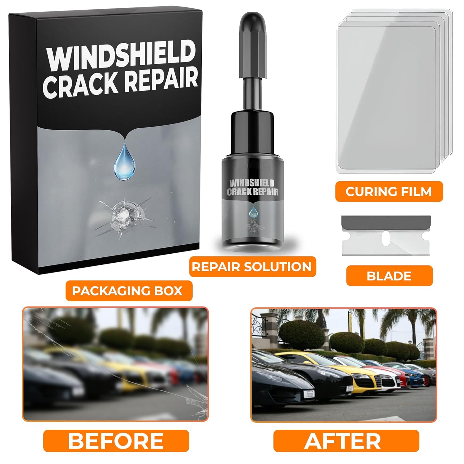 Windshield Crack Repair Kit (RA-023)