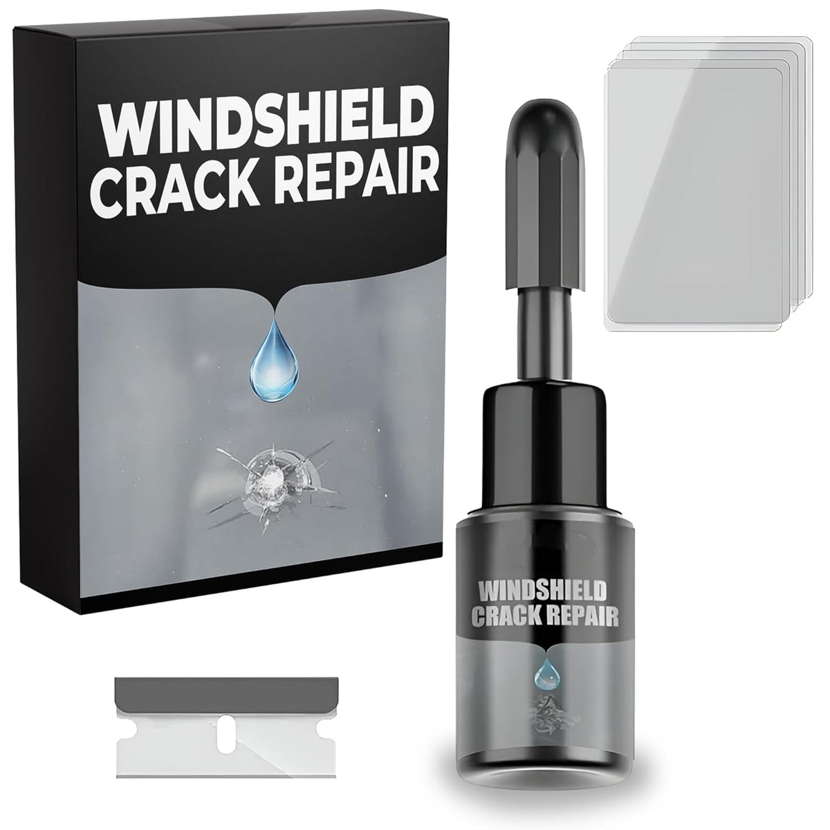 Windshield Crack Repair Kit