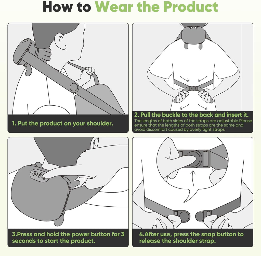 Blissway KneadEase™ — Deep Relief Neck Massager with Heat