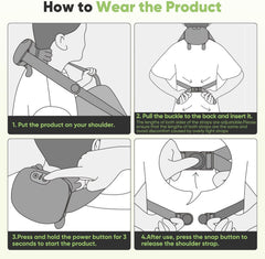 Blissway KneadEase™ — Deep Relief Neck Massager with Heat