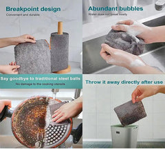 Reusable Microfiber Cleaning Cloth Roll (Mega Offer – 50 Sheets @ Just ₹499!)