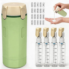 Tavelfill 4-in-1 Travel Dispenser Bottle for Toiletries