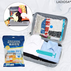 Vaccum Storage Bags (PUMP With PACK OF 5 Bag )
