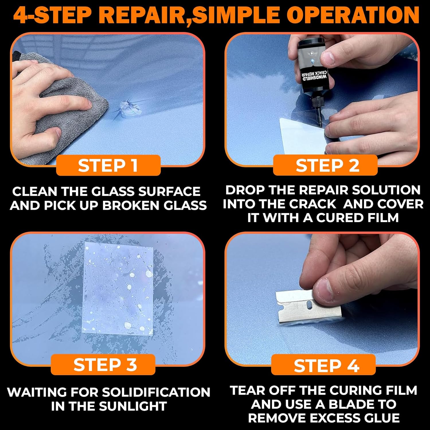 Windshield Crack Repair Kit (RA-023)