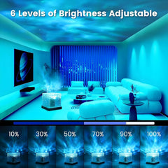 Ocean Waves Led Lamp 3D