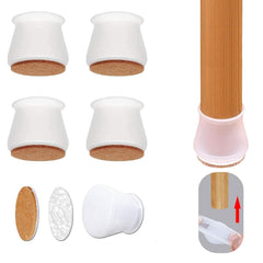 Leg Caps for Furniture- Easy movement & No more floor scratches