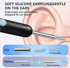 Smart Visual Earwax Cleaner with 1080P WiFi Camera & LED Light – Rechargeable Ear Cleaning Tool