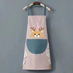 Adorable Animal Apron with Large Pocket (Buy 1 Get Free)