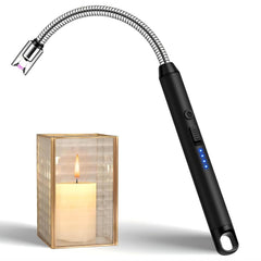 Flexible Arc Lighter – Windproof USB Rechargeable Candle Lighter