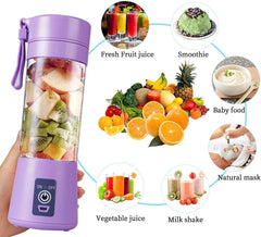 Portable USB Blender Bottle – Fresh Smoothies Anytime, Anywhere