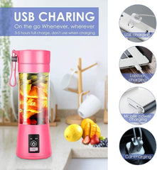Portable USB Blender Bottle – Fresh Smoothies Anytime, Anywhere