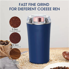 Electric Coffee & Spice Grinder – Multi-Purpose Stainless Steel
