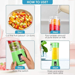 Portable USB Blender Bottle – Fresh Smoothies Anytime, Anywhere