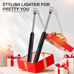 Flexible Arc Lighter – Windproof USB Rechargeable Candle Lighter